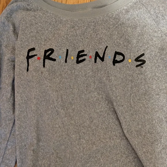 Gray FRIENDS Women's Matching Set - Picture 2 of 6